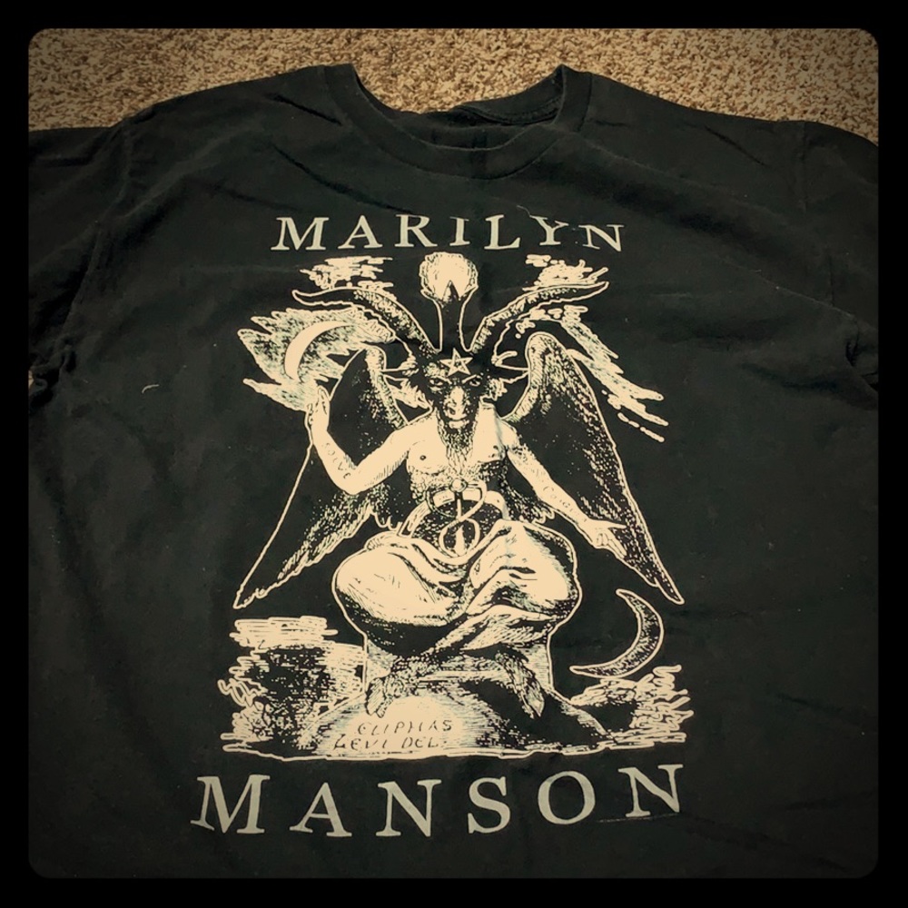 Original concert Marilyn Manson T-shirt